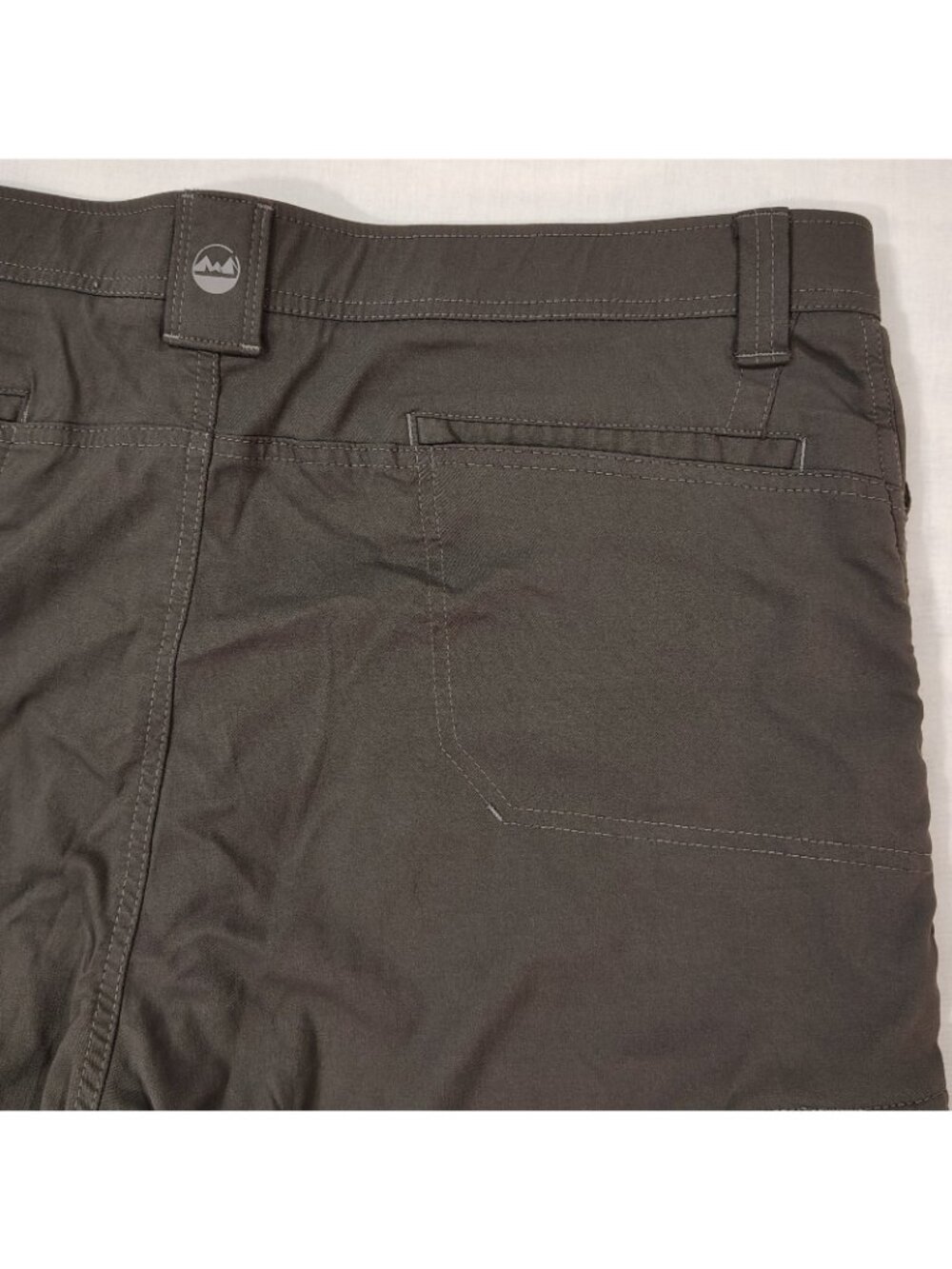 Wrangler All Terrain Hiking Cargo Pants Mens Sz 40x30 Flex Stretch Asphalt Gray - Picture 6 of 16